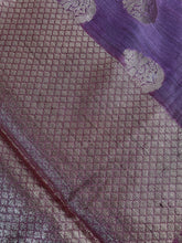 Bhagalpuri Linen Saree With Banarasi Weaving Pattern | SK409