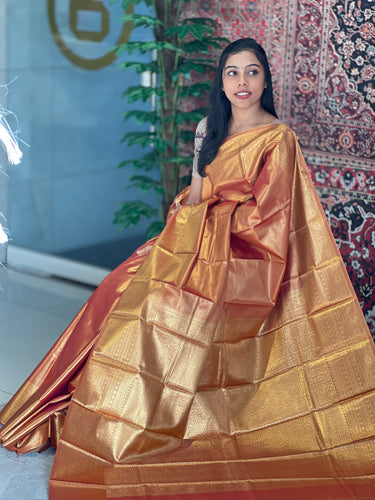 Zari Weaving Banarasi Silk Saree | PMC104