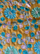 Kalamkari Print With Zari Detailed Pure Tussar Blouse Material | SBS1224