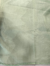 Floral & Leaf Machine Embroidery Shimmer Organza Saree | BLD1452