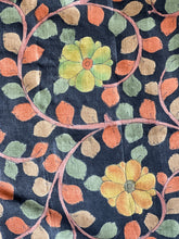 Kalamkari Print Detailed Pure Tussar Blouse Material | SBS1220