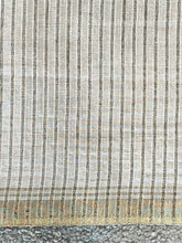Stripe Patterned Semi Tussar Saree | DVS149