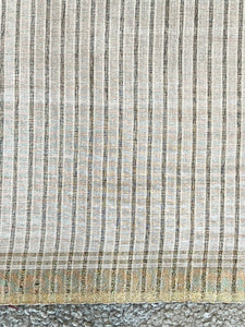 Stripe Patterned Semi Tussar Saree | DVS149