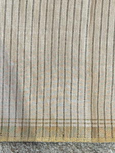 Stripe Patterned Semi Tussar Saree | DVS152