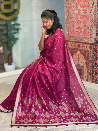 Buta Weaving  Banarasi Silk Saree  | DVS181