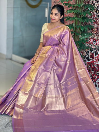 Zari Buta Pattern Banarasi Silk Saree | PMC117