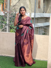 Thread & Copper Zari Weaving Saree |  SMS111