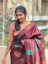 Thread & Copper Zari Weaving Saree |  SMS111