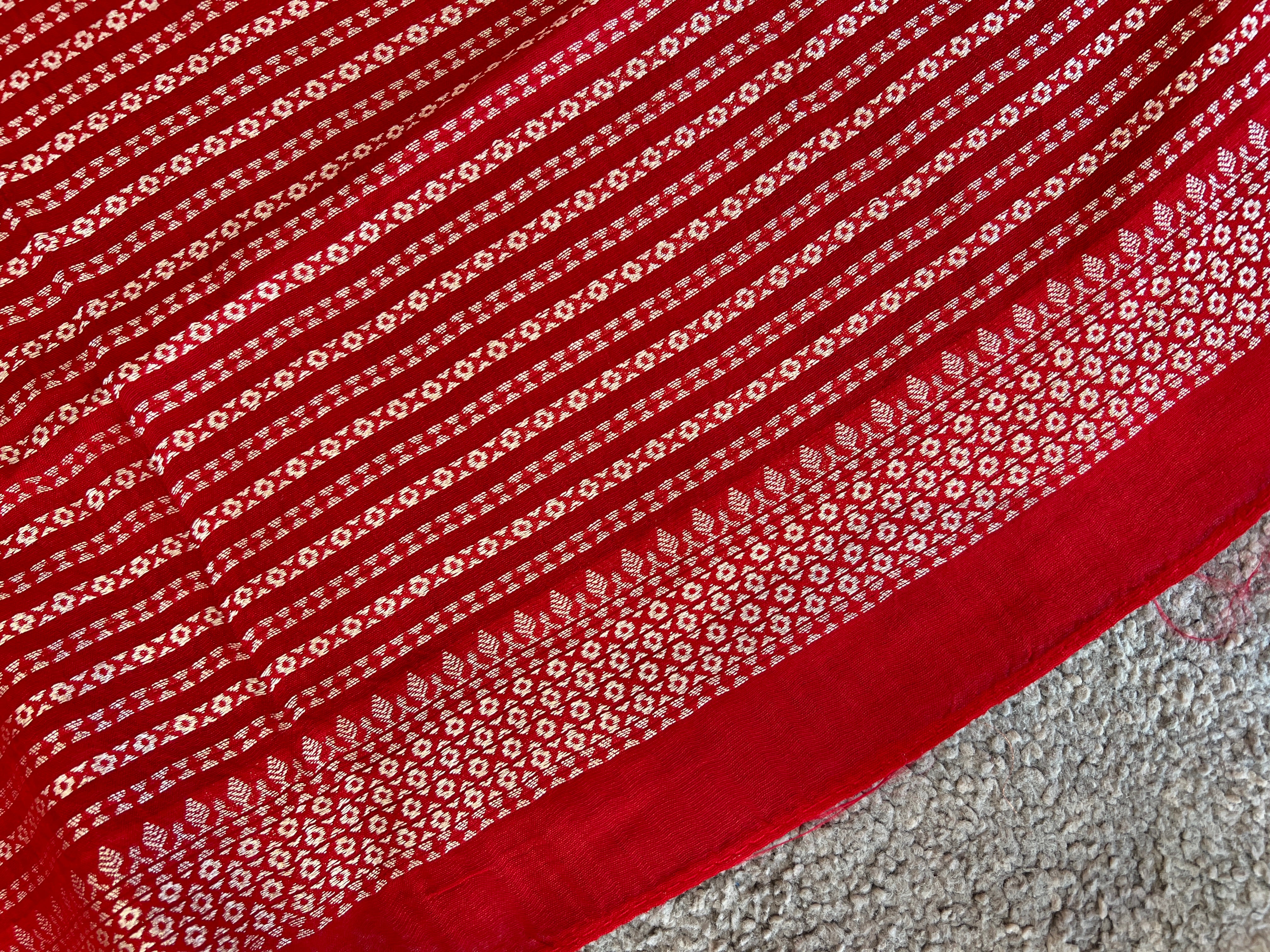 Zari Buta Detailed Banarasi Silk Saree | DVS177