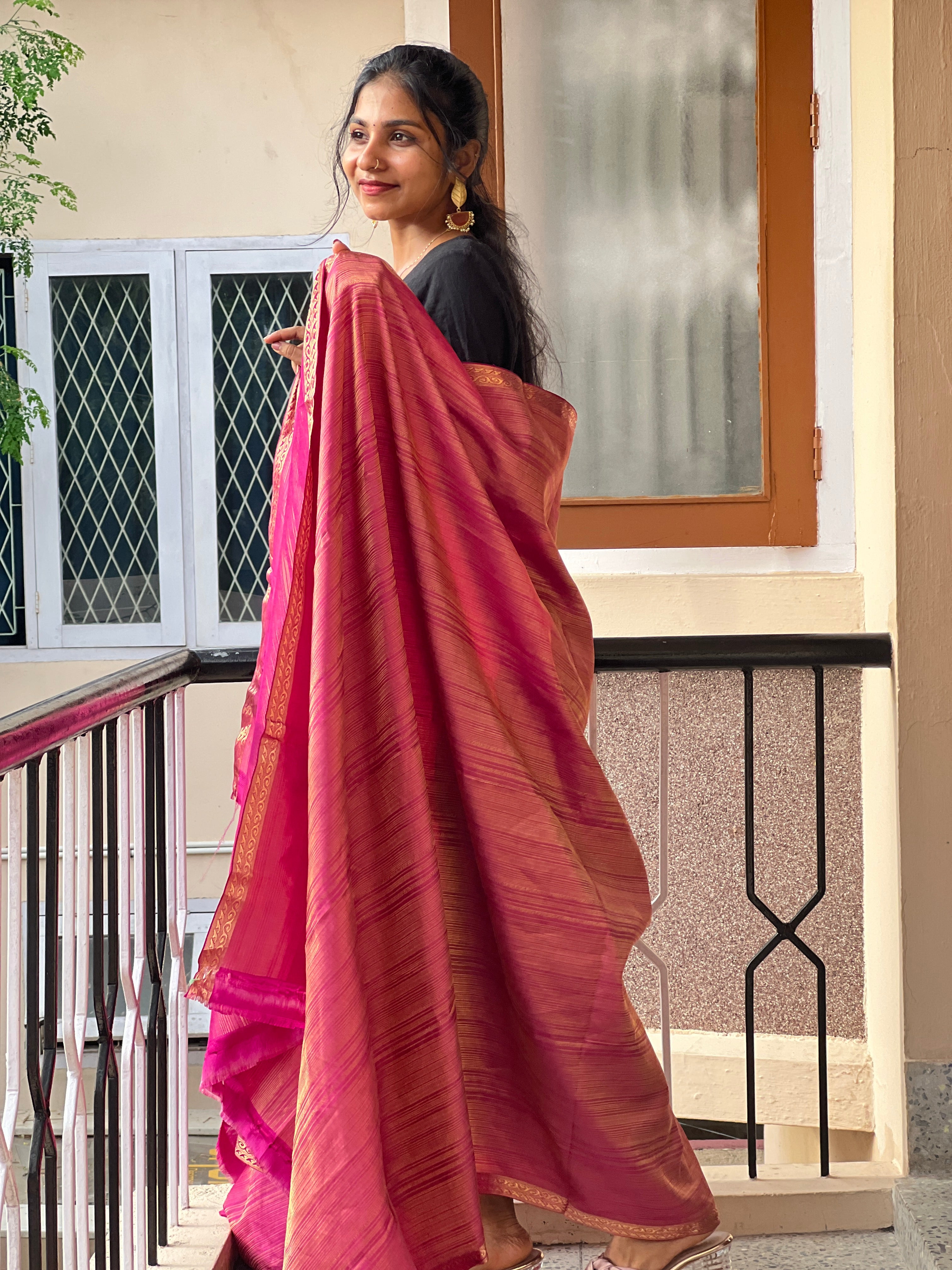 Traditional Zari Weaving Pure Kanchipuram Dupatta | AJ446