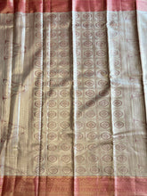 Traditional Leaf Patterned Banarasi Silk Saree | PMC140