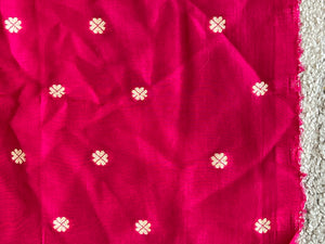 Sequence & Thread Embroidered Chinon Saree | KSD221