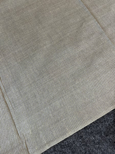 Noil Tussar Saree With Solid Body | HS1190