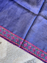 Check Weaving Machine Embroidery Detailed Pure Tussar Saree | RGD715