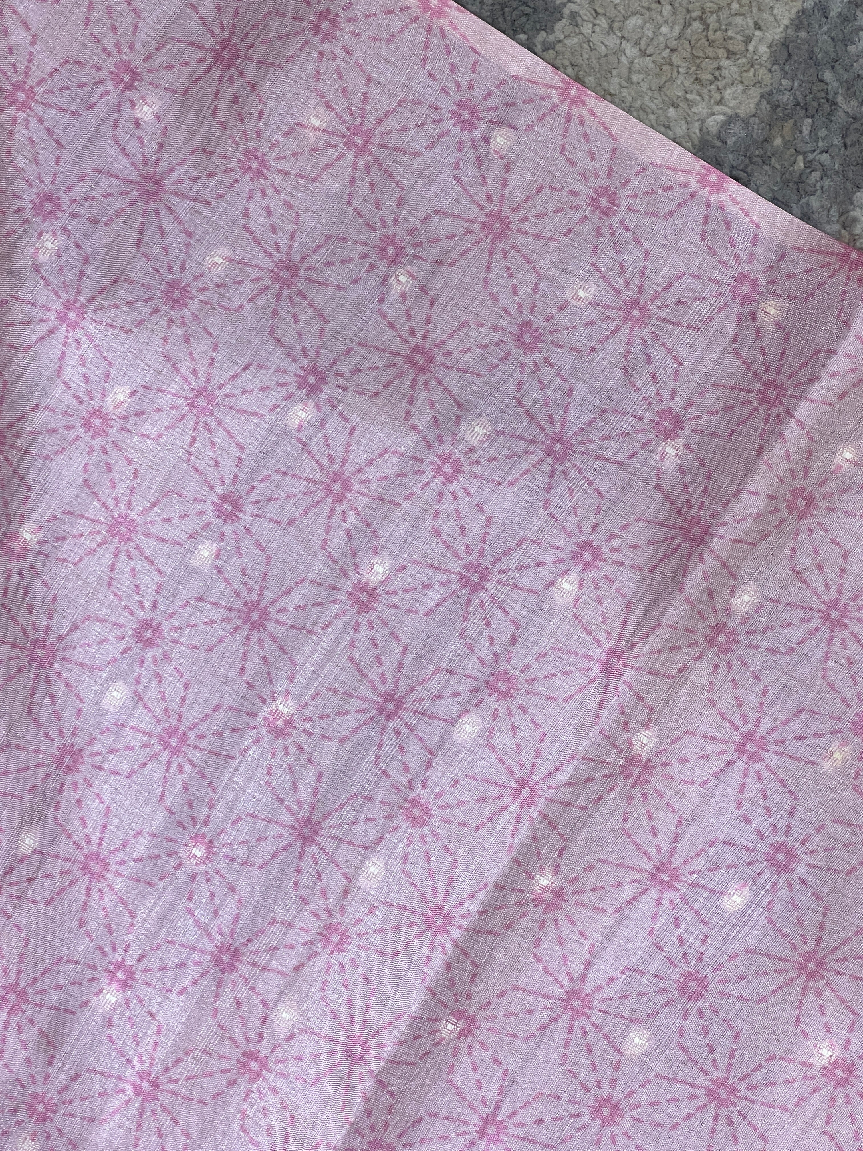 Digital Printed Semi Tussar Saree | YNG1486