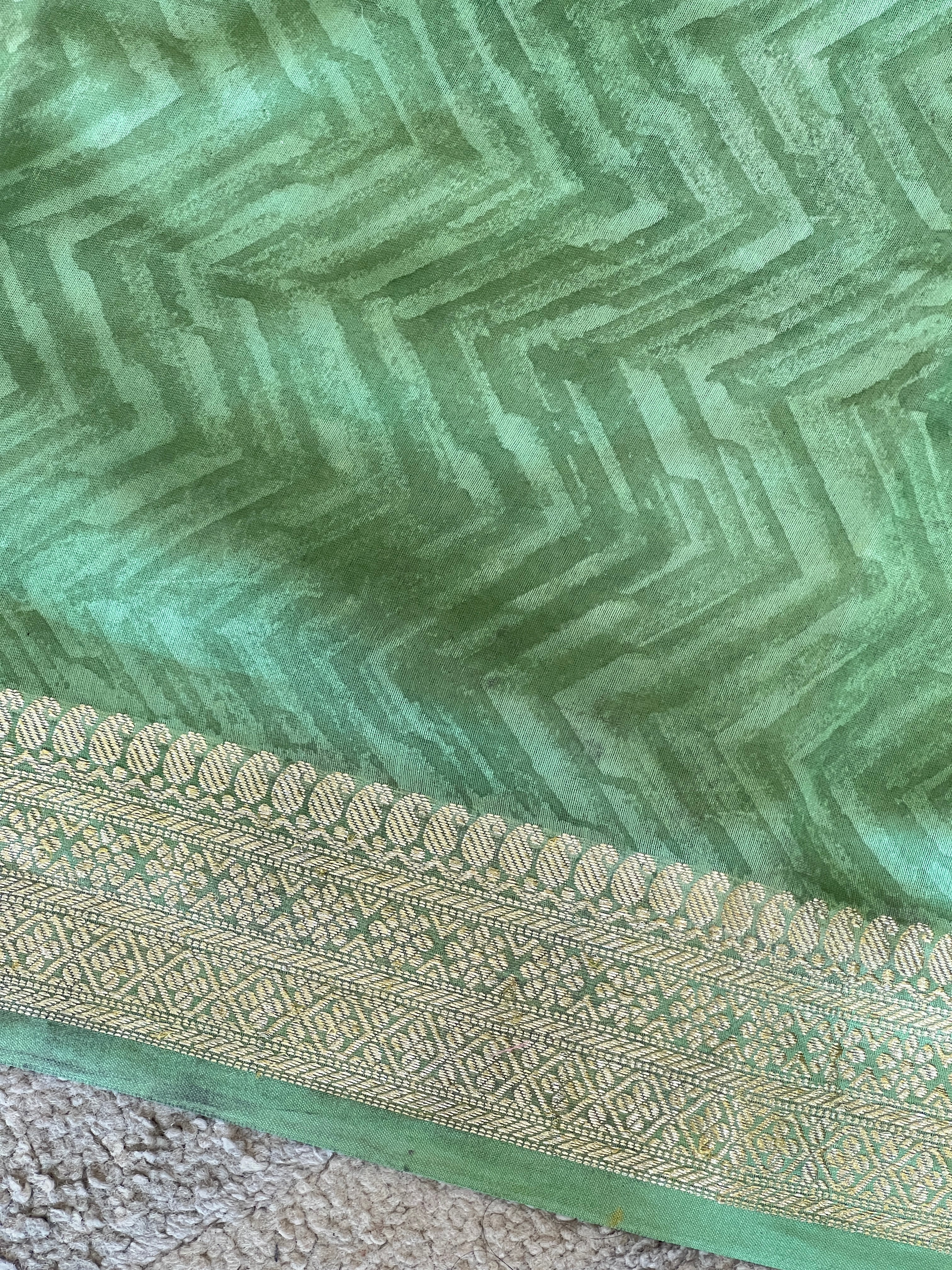 Digital Printed Chanderi Silk Saree  | SMC152