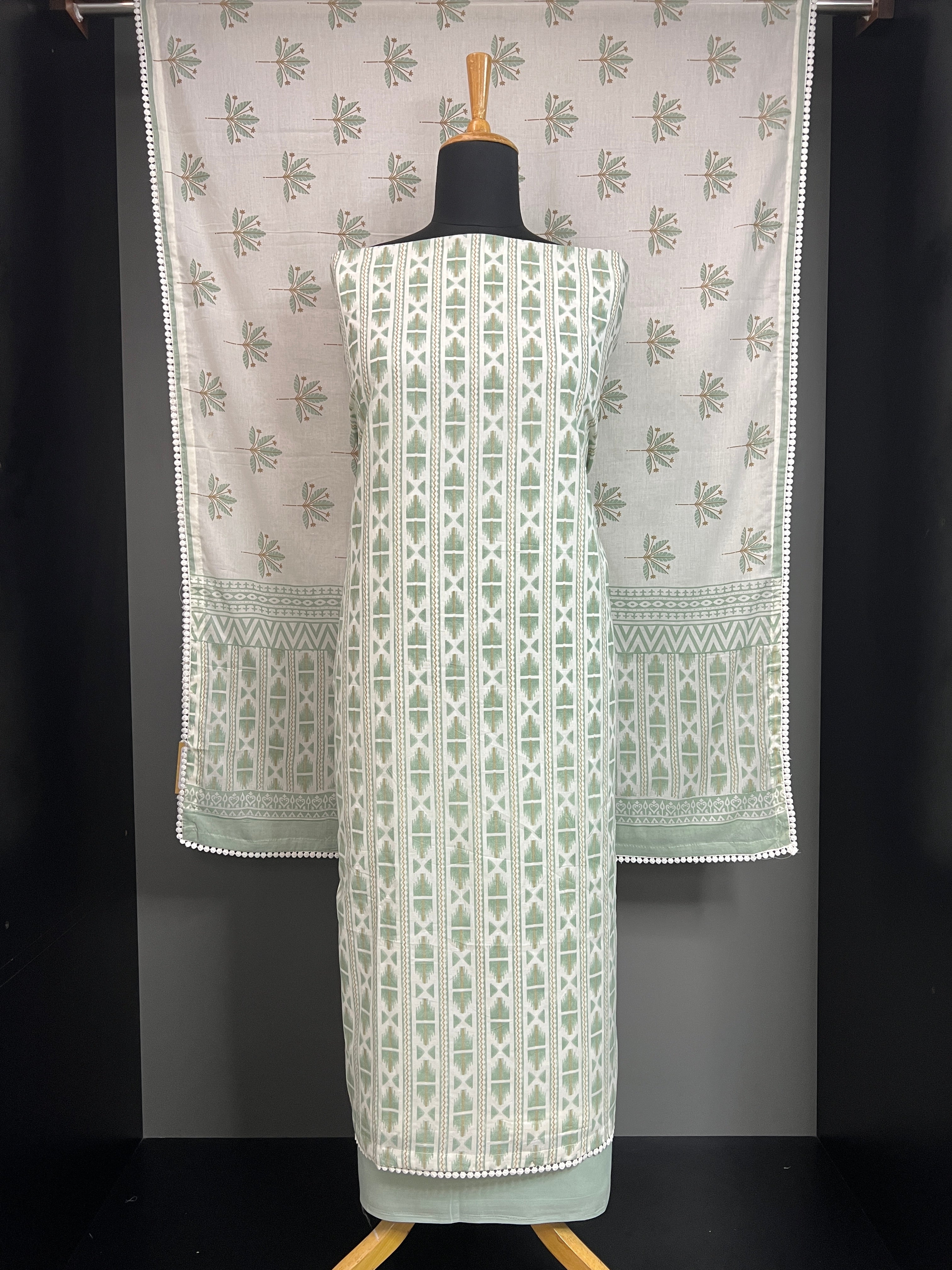 Printed Pattern Cotton Salwar Set | HE299