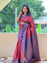 Brocade Weaving Semi Silk Saree | KF120