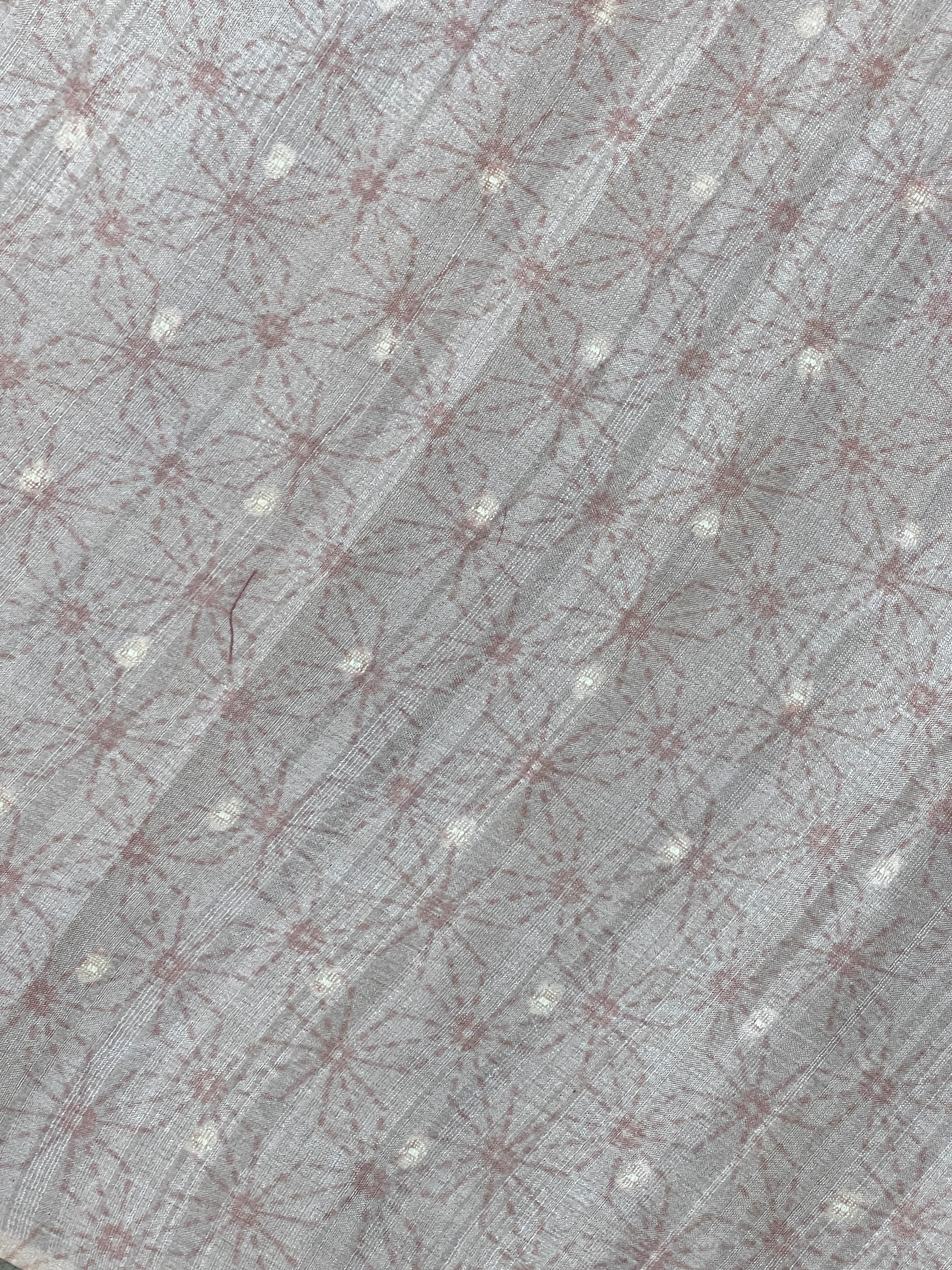 Digital Printed Semi Tussar Saree | YNG1485