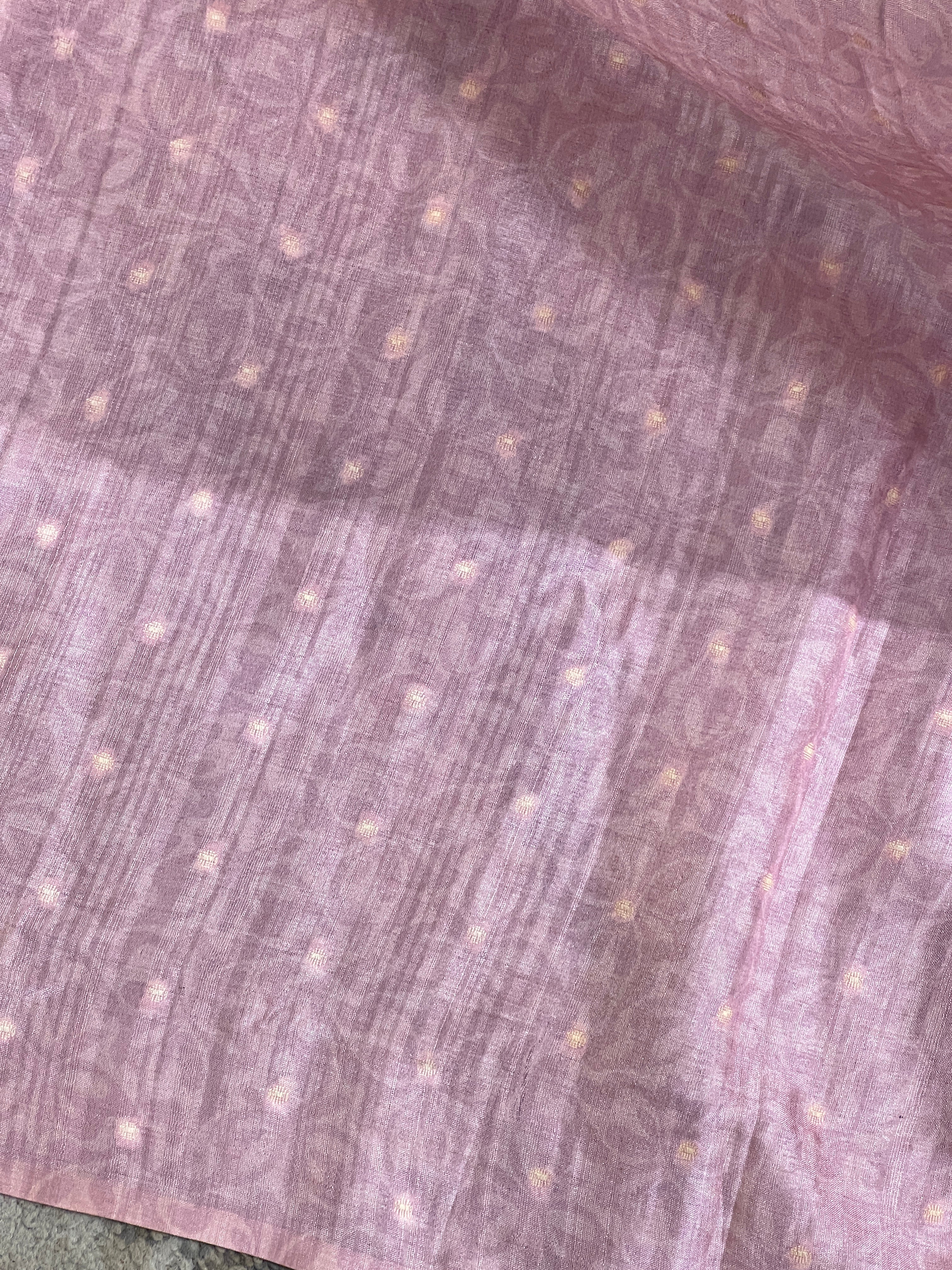 Digital Printed Semi Tussar Saree | YNG1483
