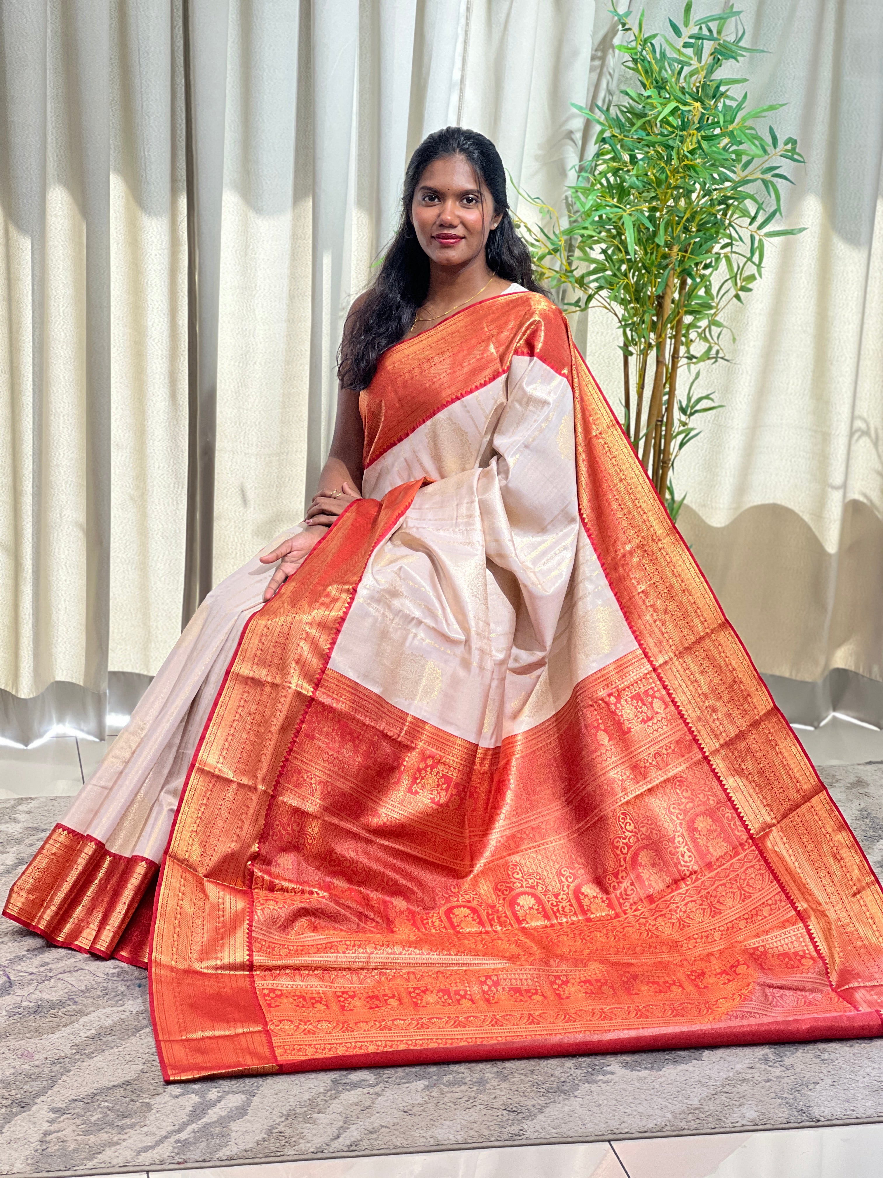Tissue Woven Soft Silk Saree | RVS360