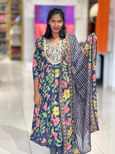 Floral Digital Printed Cotton Kurta Set | VFD150