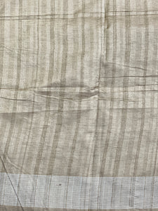 Machine Embroidery Semi Tussar Saree | SUN290