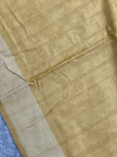 Paisley Machine Embroidery Detailed Semi Tussar Saree | SUN300