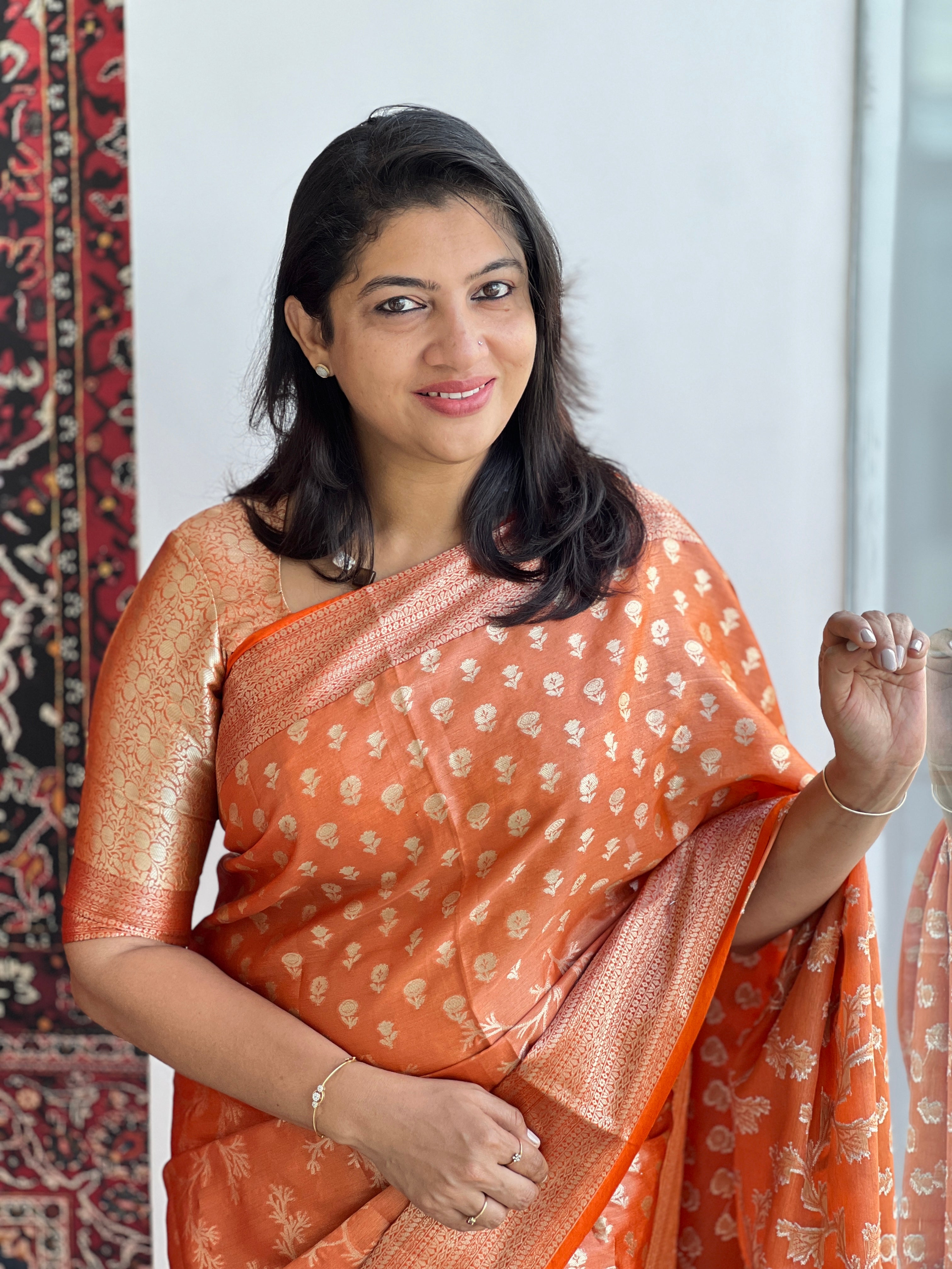 Brocade Pattern Tissue Banarasi  Saree | NN316