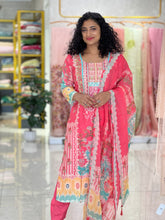 Printed Muslin Finish Kurta Set | FW156