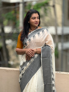 Jacquard Weaving Cotton Saree | GMS124