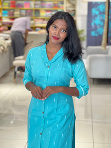 Thread Weaving Cotton Kurta Set | MSN111