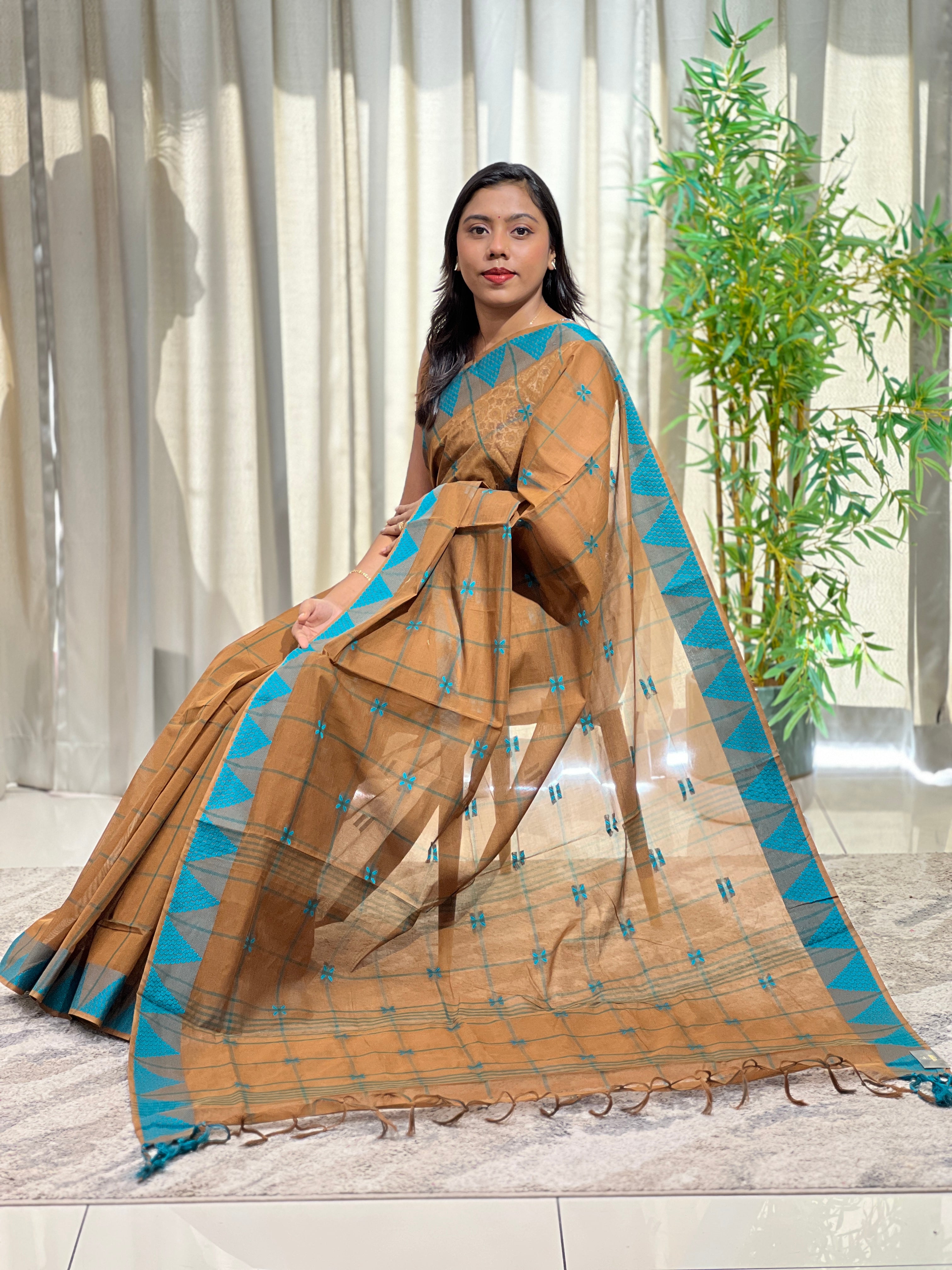 Traditional Cotton Saree | GAS109