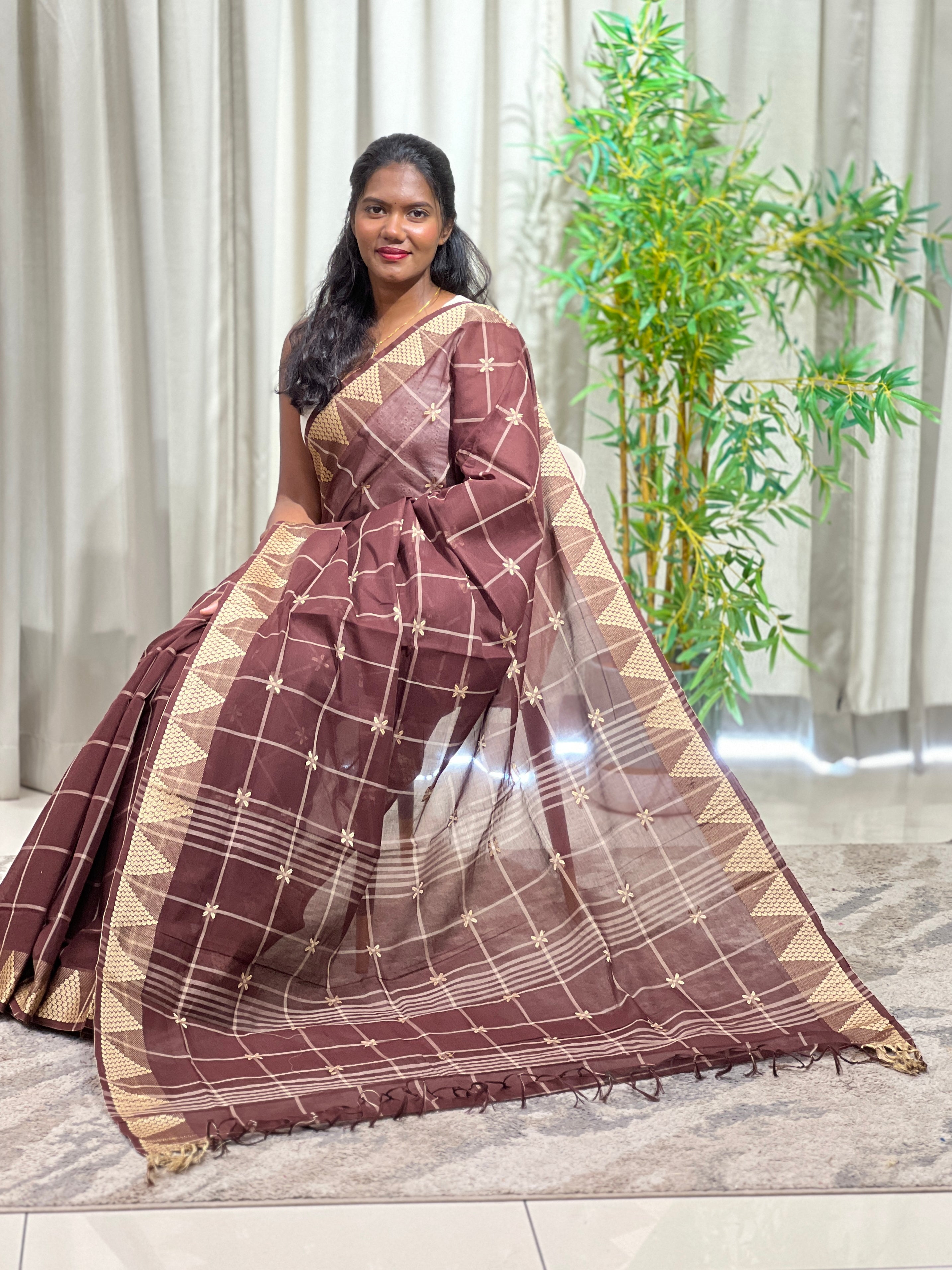 Traditional Cotton Saree | GAS111