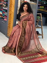 Screen Printed Chanderi Silk Saree | SMC126