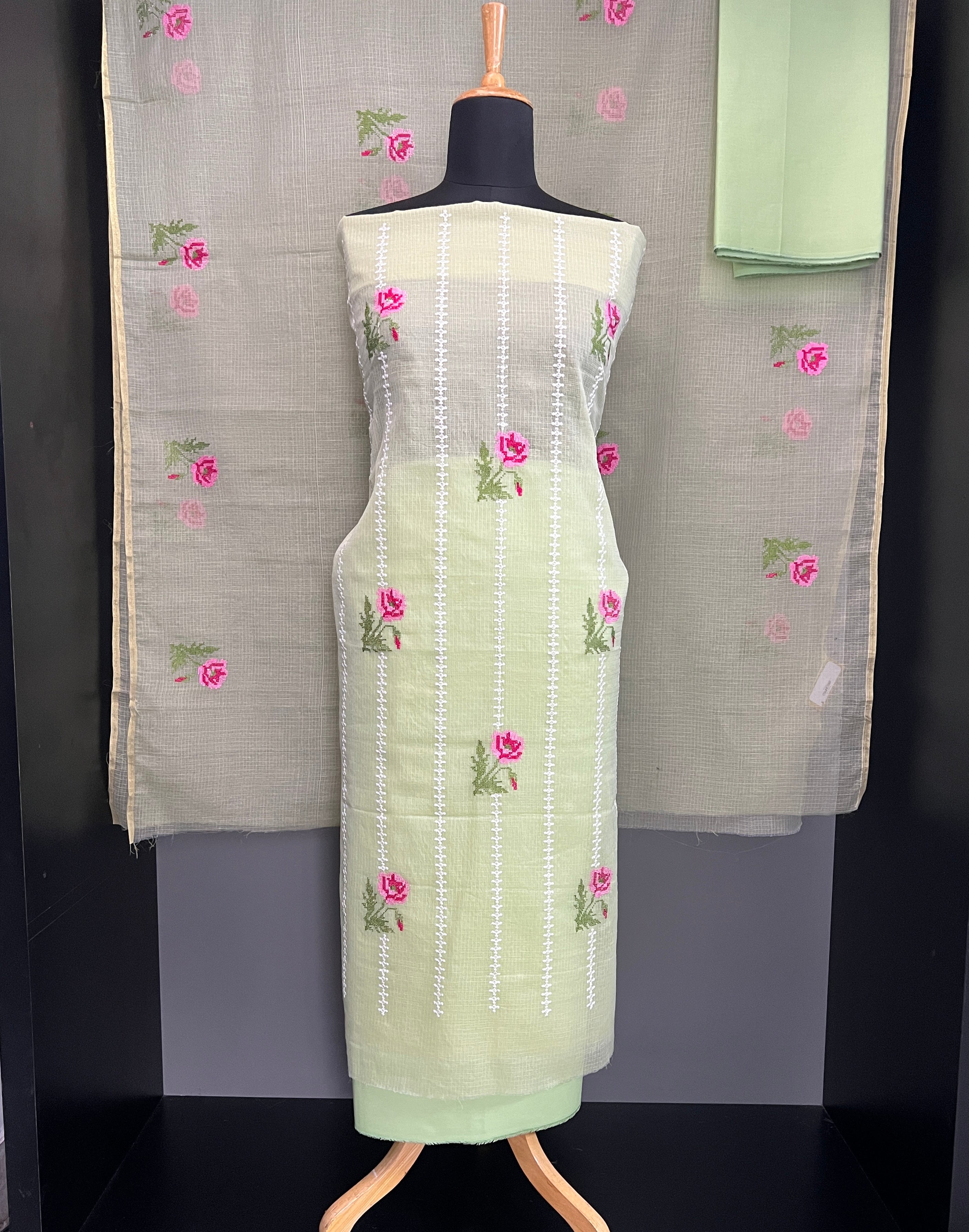 Cross Stitch Pattern Kota Salwar Set | RK335