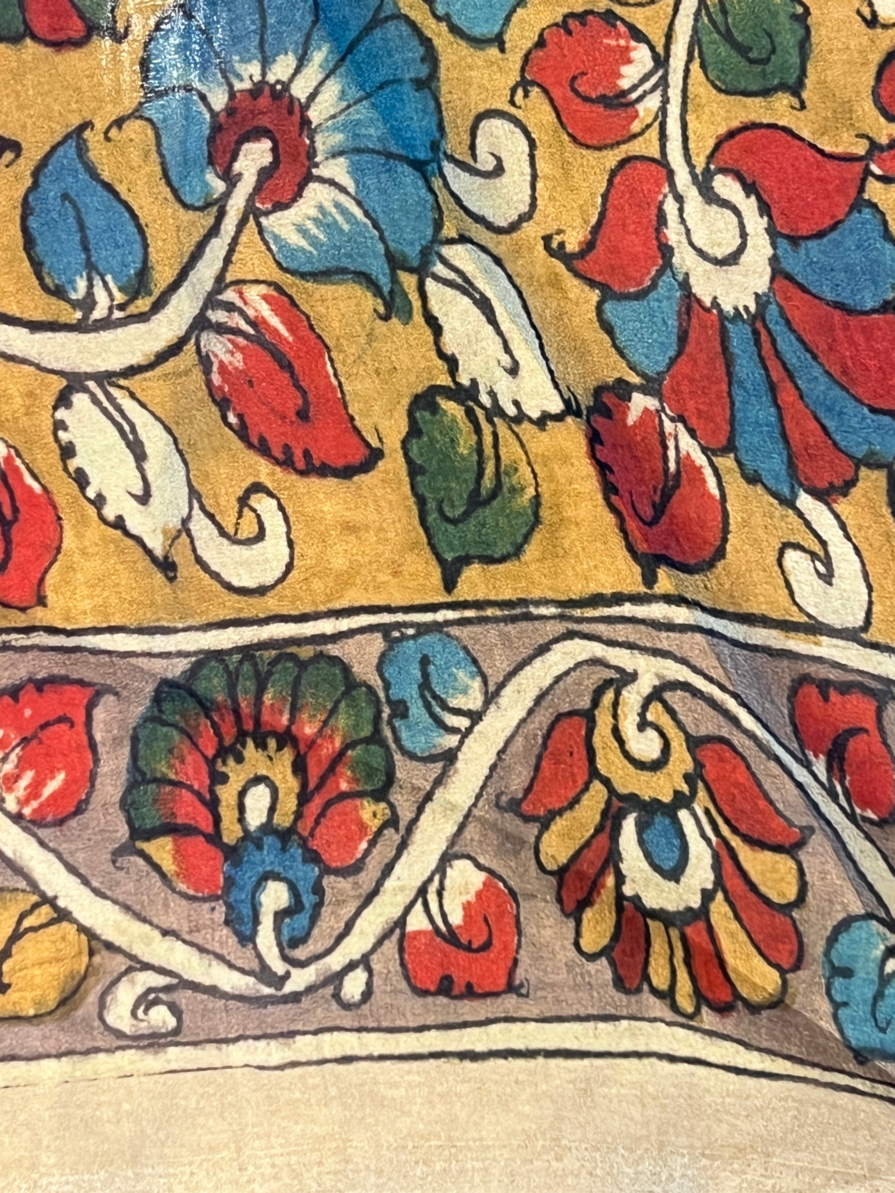 Bandhani Print Patterned Semi Modal Saree | SSN455