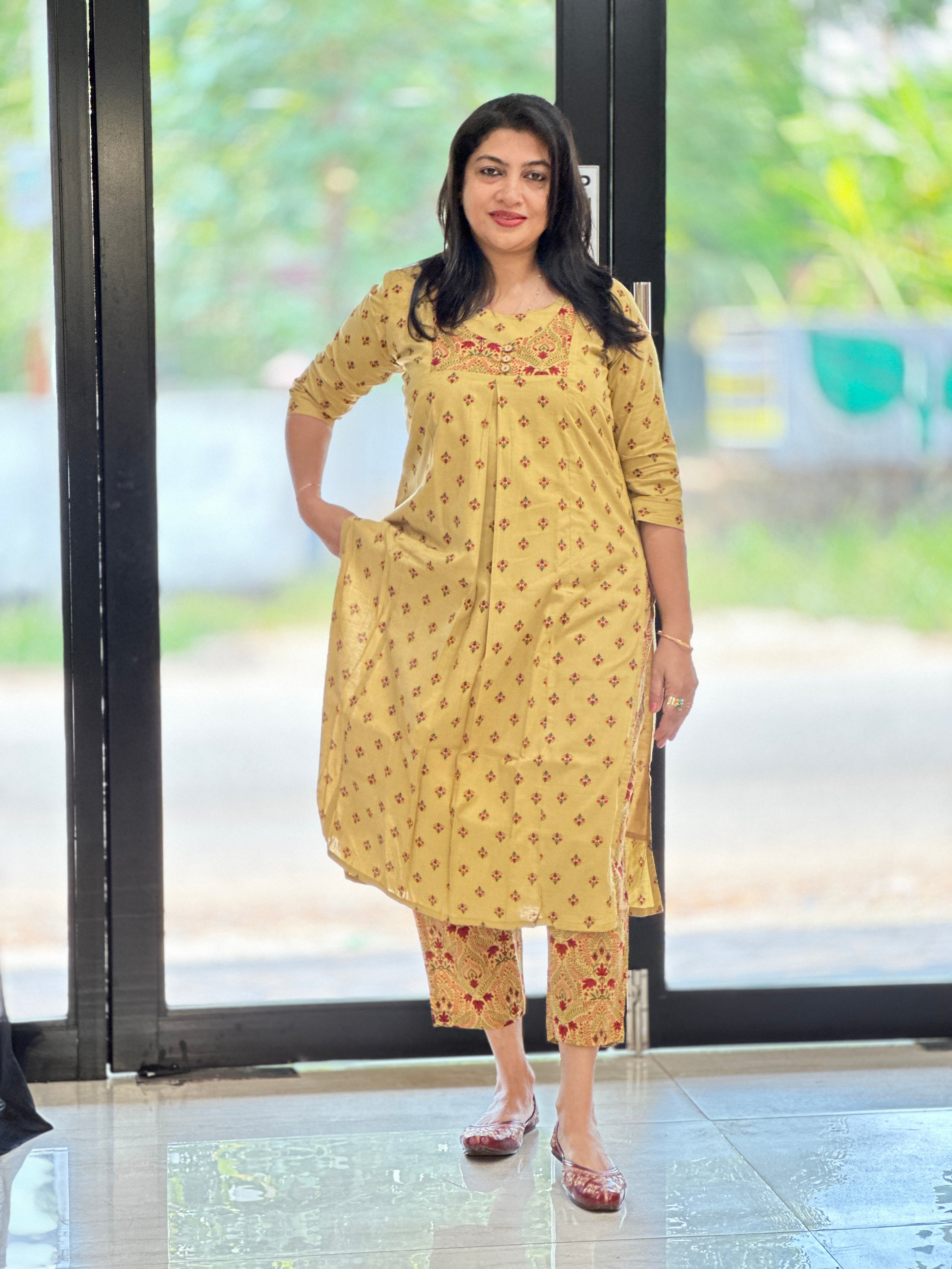 Printed Cotton Salwar Set | MSN251