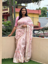 Multi Colour  Embroidery Silky Kota Saree | BLD284