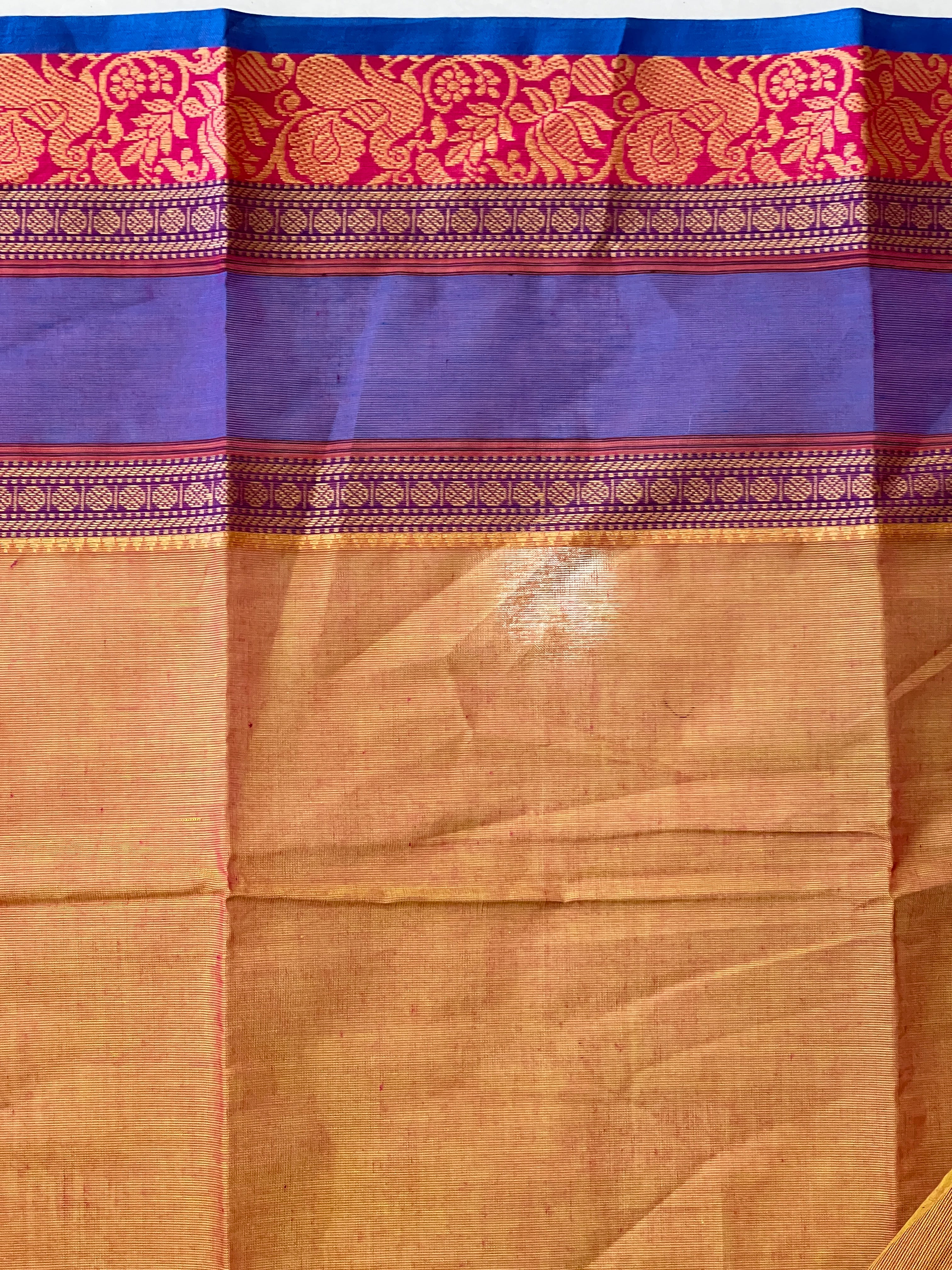 Kanchi-Cotton Saree (Without Blouse) | VR121