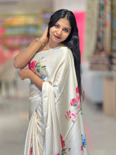 Digital Printed Crepe Silk Saree | SSN190