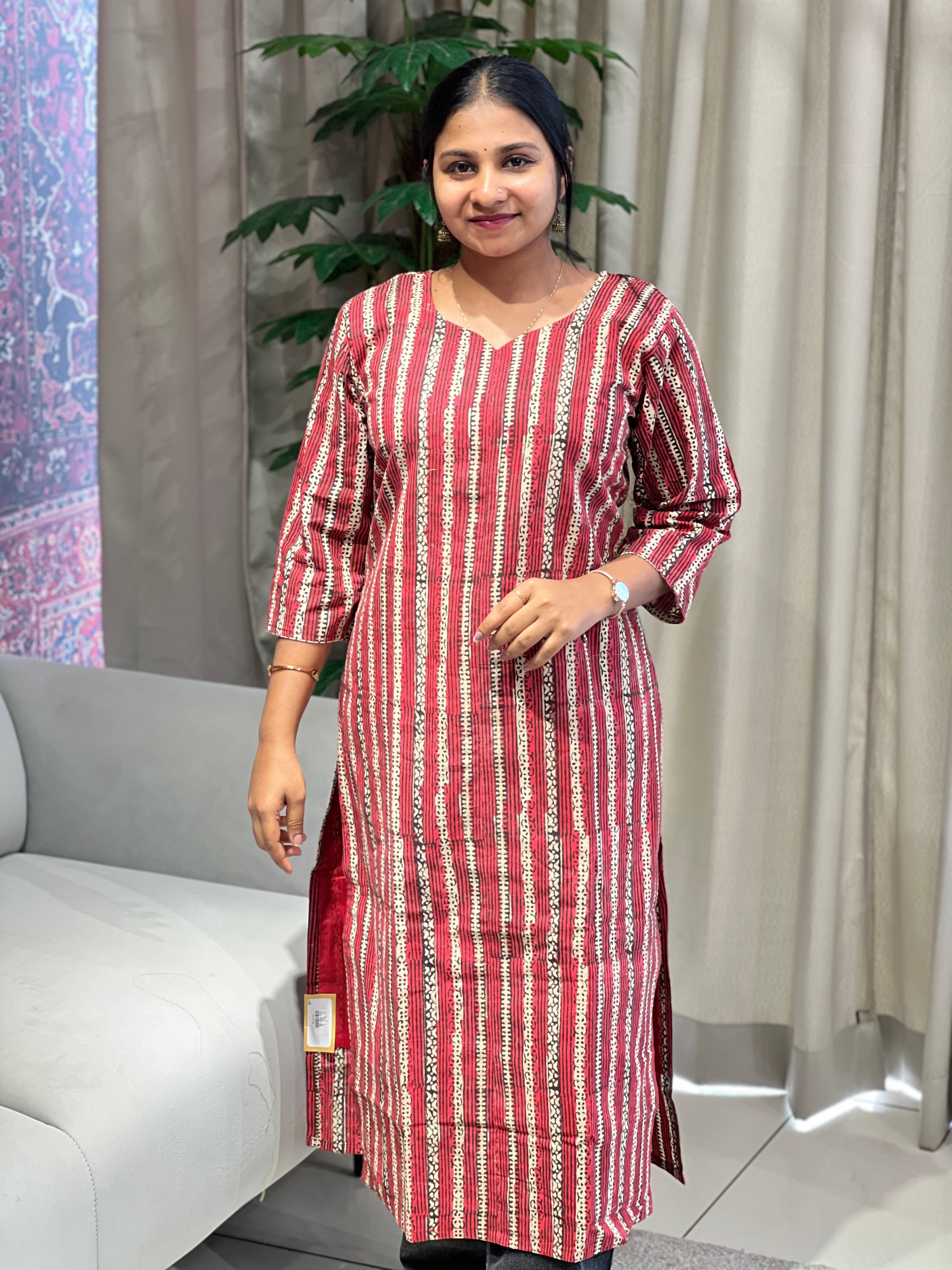 Printed Cotton Kurta  | RMLA202