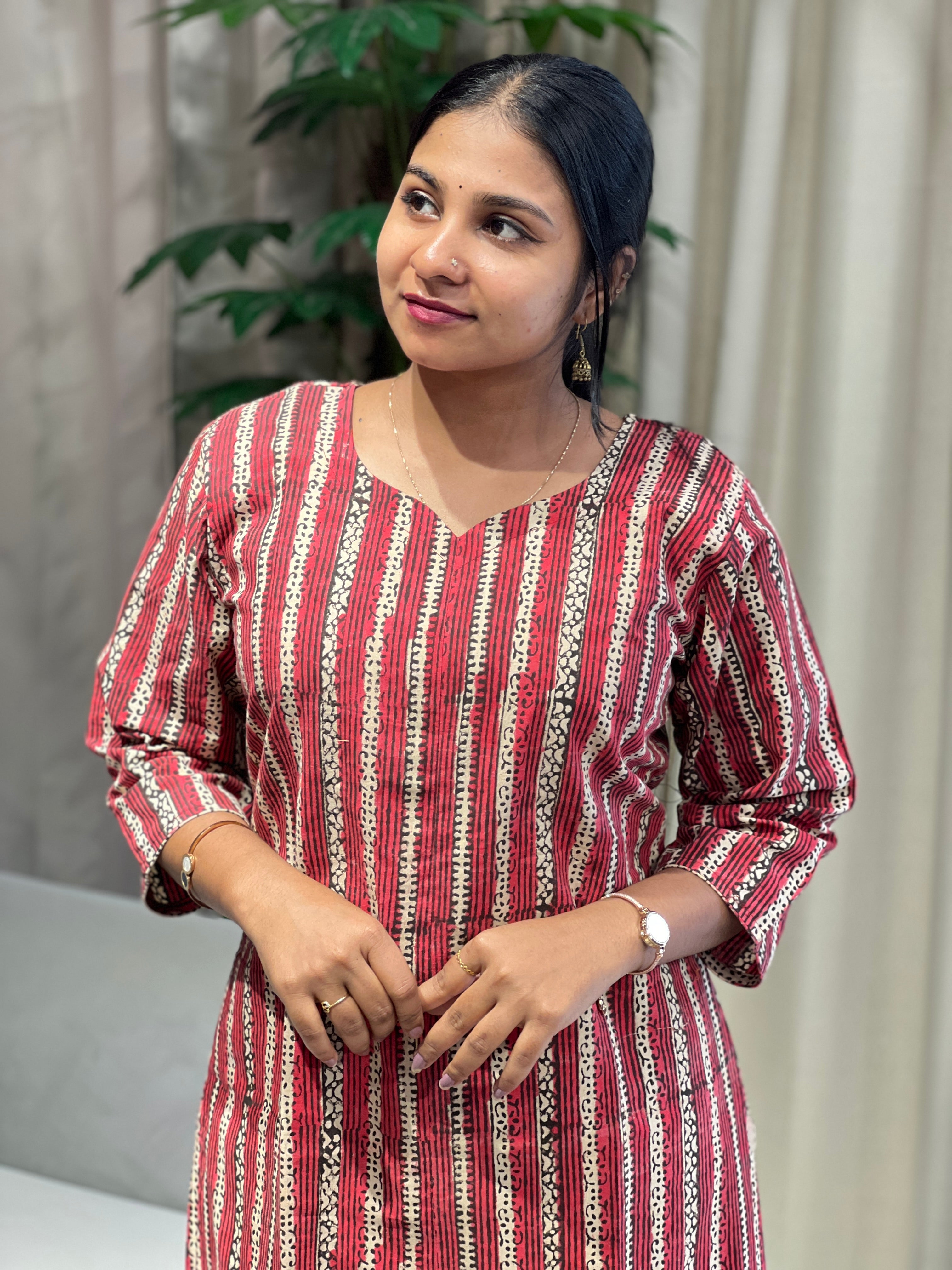 Printed Cotton Kurta  | RMLA202