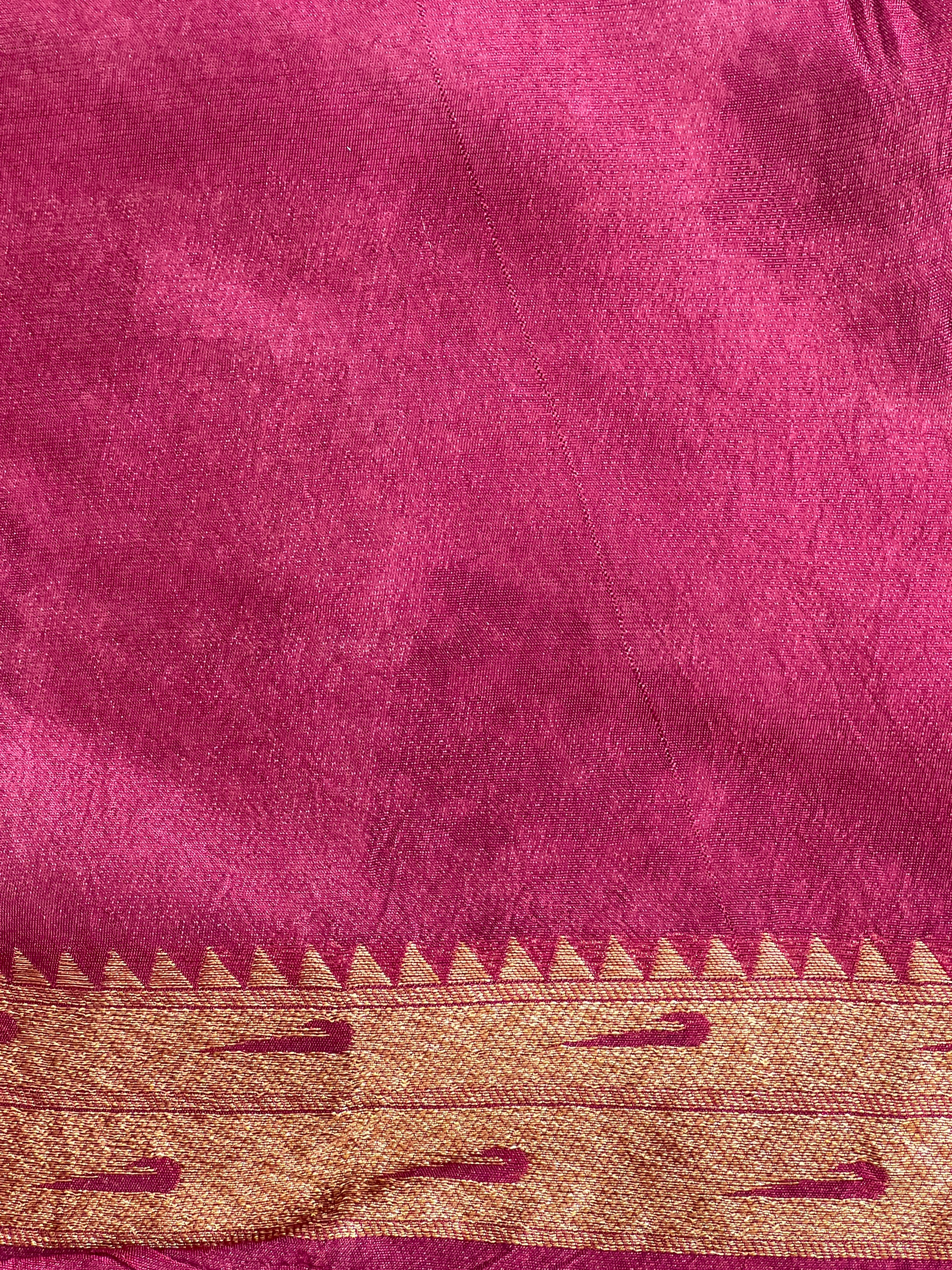 Zari And Thread Woven Semi Tussar Saree | YNG1217