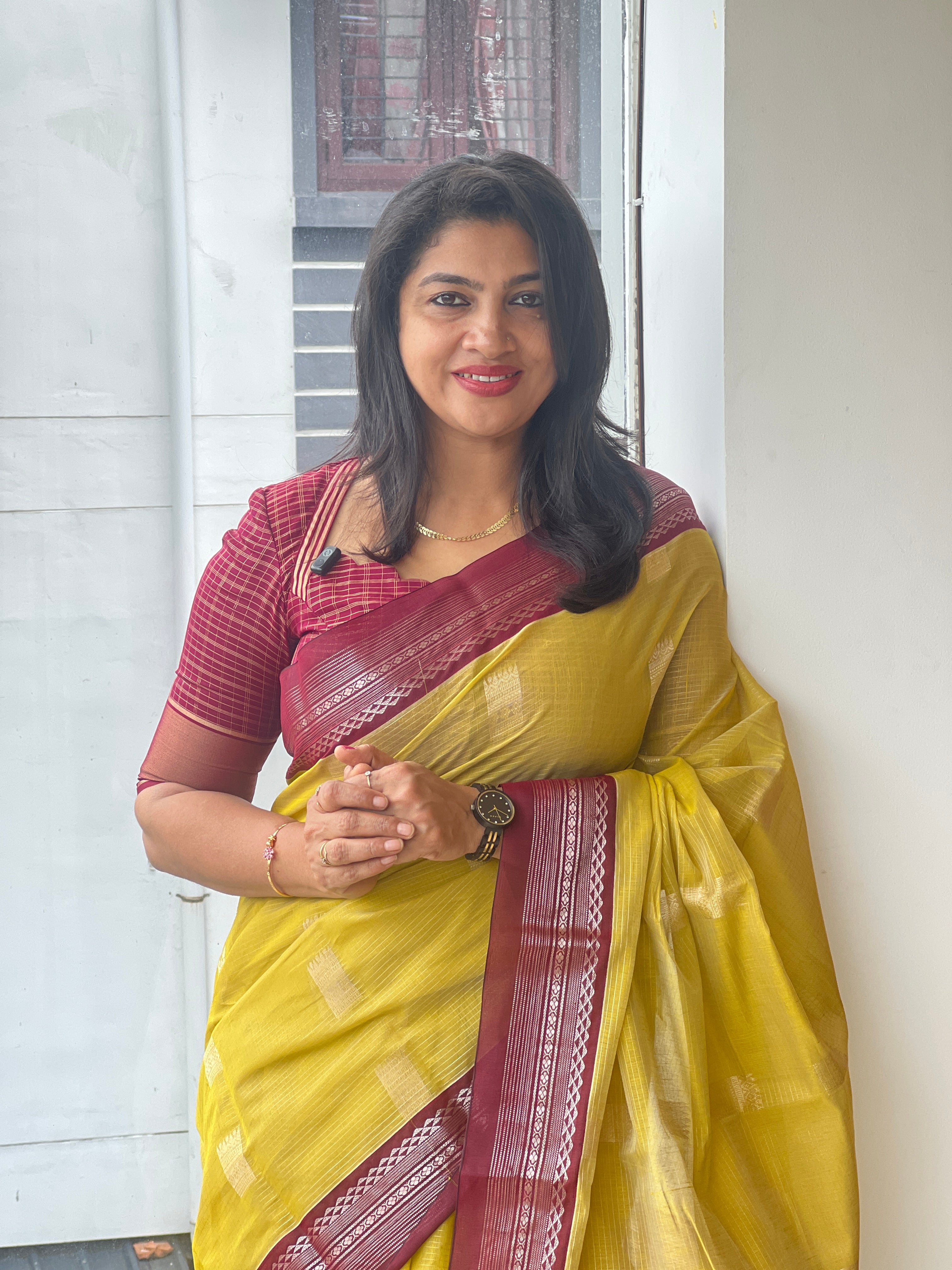 Zari Weaved Silk Cotton Saree | JAT104