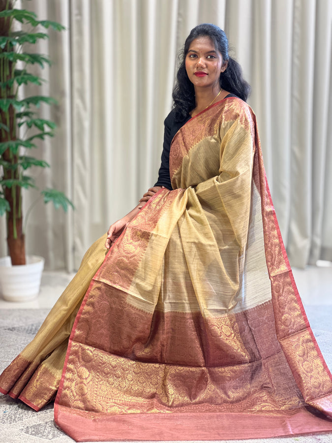 Banarasi Finished Jacquard Weaving Pattern Saree | SK124