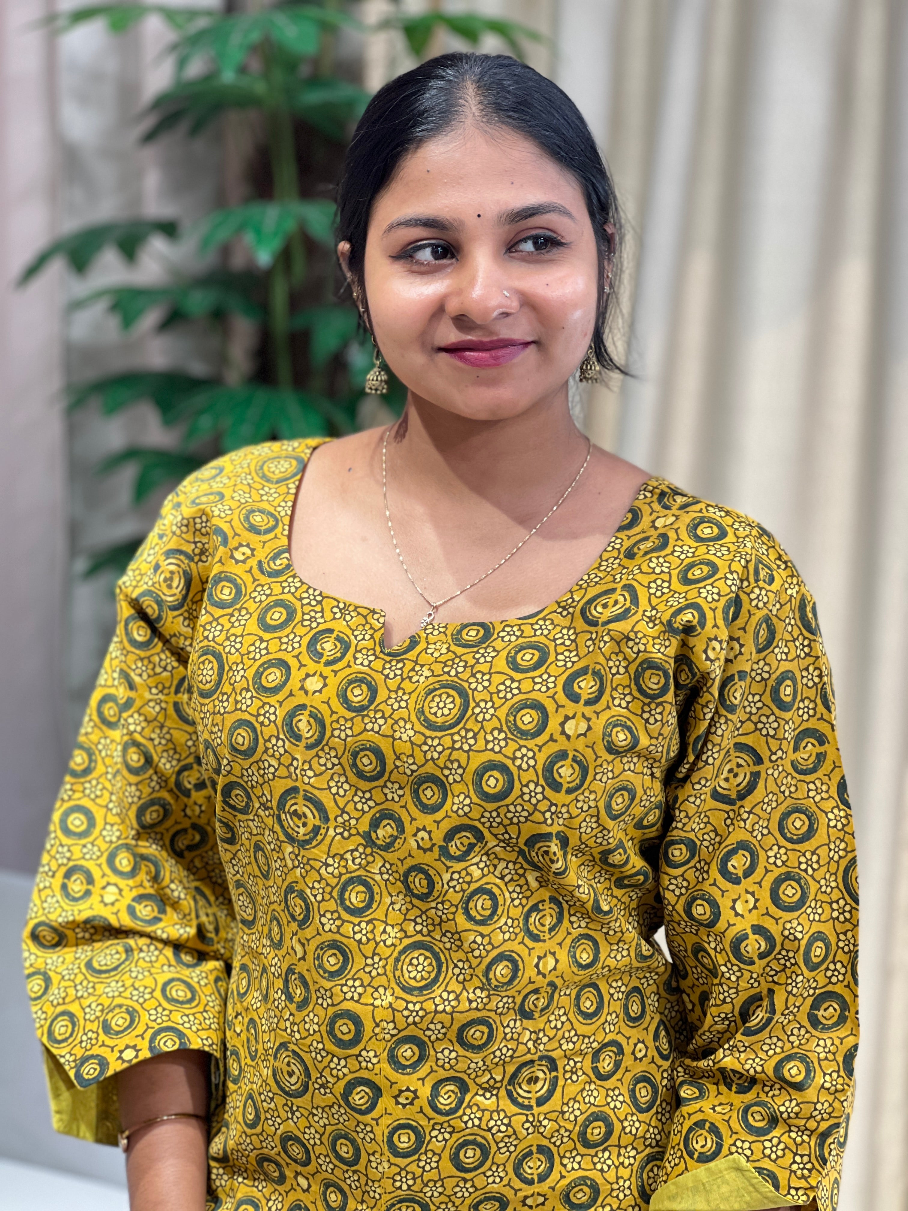 Printed Cotton Kurta | RMLA211