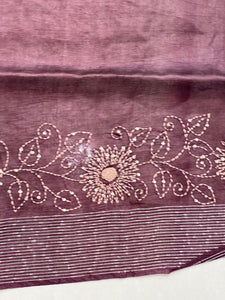 Kantha & Kesiya Weaved Tussar Saree | RGD710