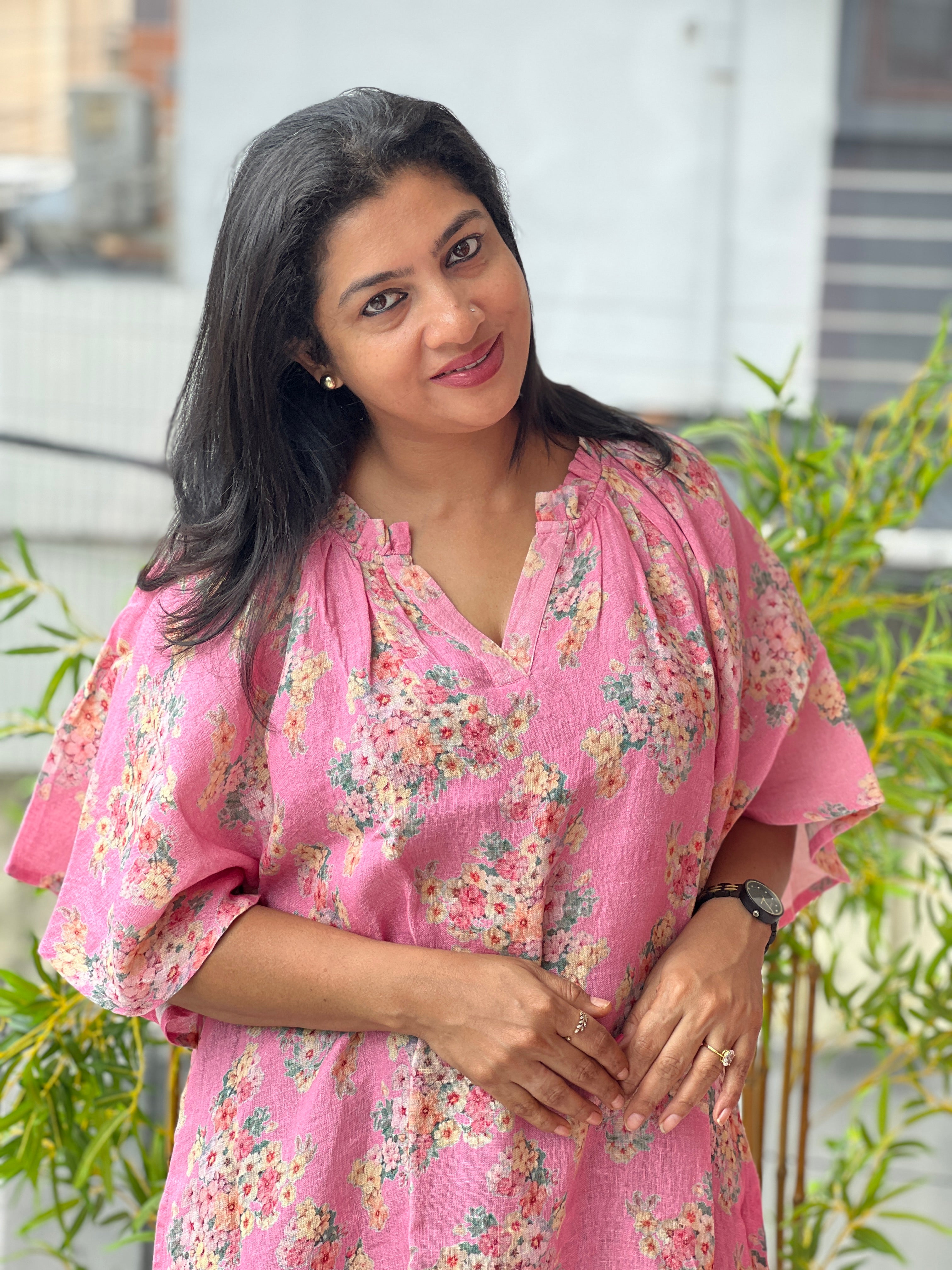 Digital Printed A Line Kurta | RAG118
