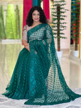 Embroidered Net Sarees | SBP309